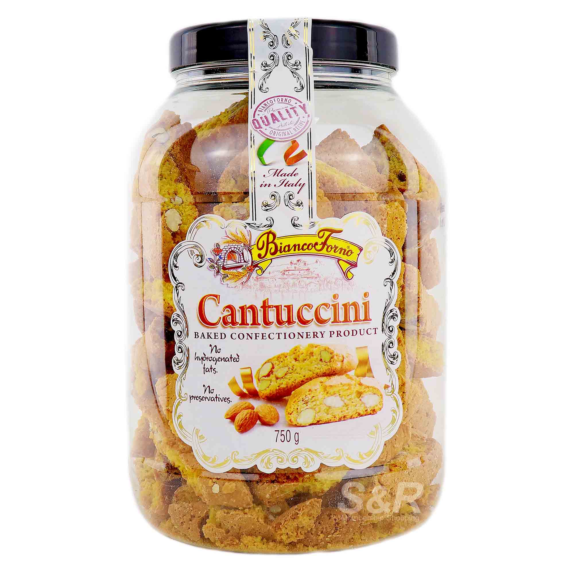 Bianco Forno Cantuccini Baked Confectionery Cookies 750g Bianco Forno Cantuccini Baked Confectionery Cookies 750g